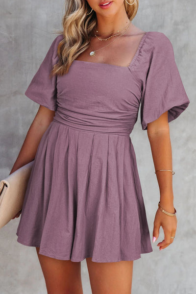 PREORDER Stella Puff Sleeve Romper