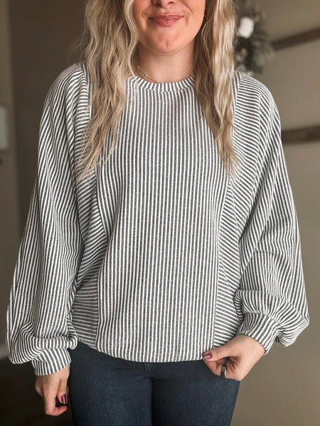 PREORDER Lauren Ribbed Knit Top