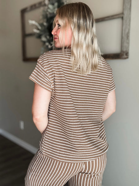 PREORDER Pamela Stripe Lounge Set