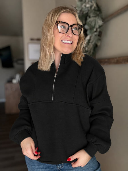 PREORDER Bowie Half Zip Sweatshirt