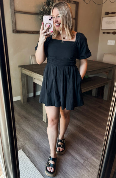 PREORDER Stella Puff Sleeve Romper