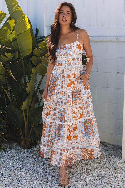Paloma Printed Maxi Dress