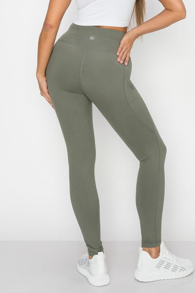 Lara Leggings - Grey Sage