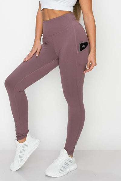 Lara Leggings - Mauve