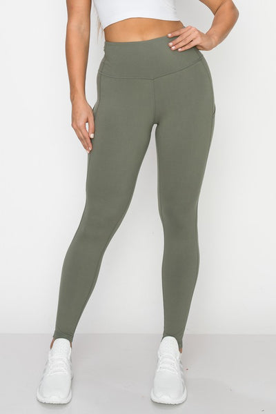 Lara Leggings - Grey Sage