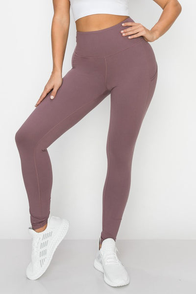 Lara Leggings - Mauve