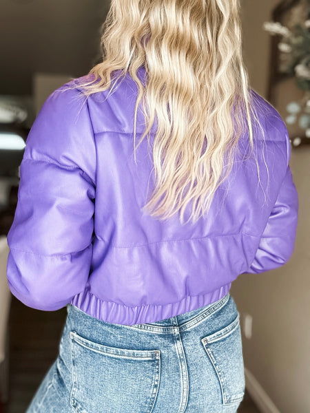 Violetta Puffer Bomber Jacket