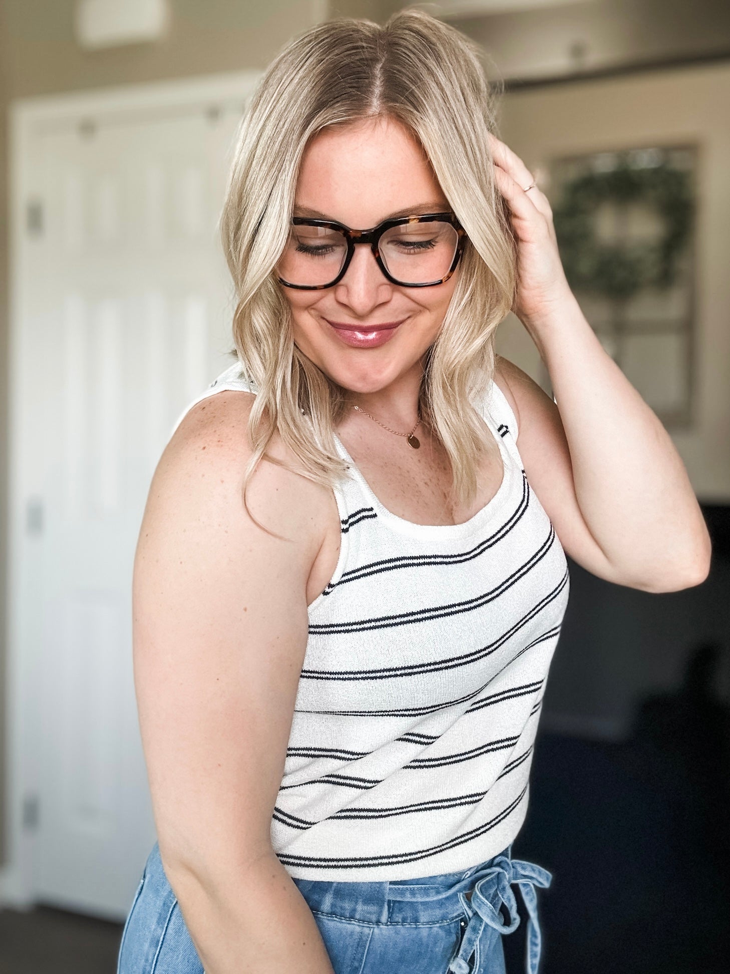 Scottie Stripe Tank Top
