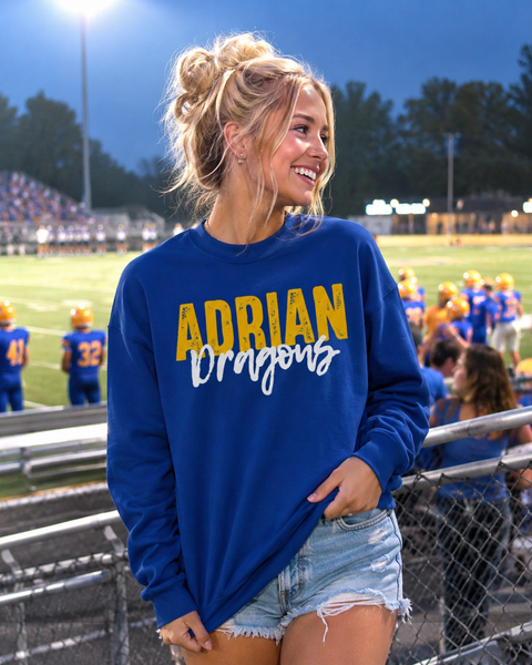 PREORDER Spiritwear Crewneck Sweatshirt - Adrian Dragons