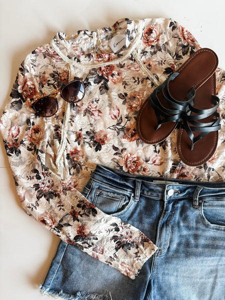 Rue Floral Lace Top