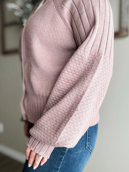 PREORDER Briley Textured Cardigan