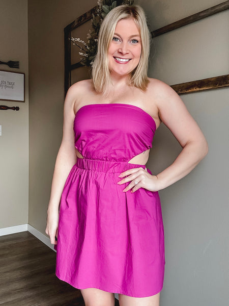Marion Magenta Stunner Dress