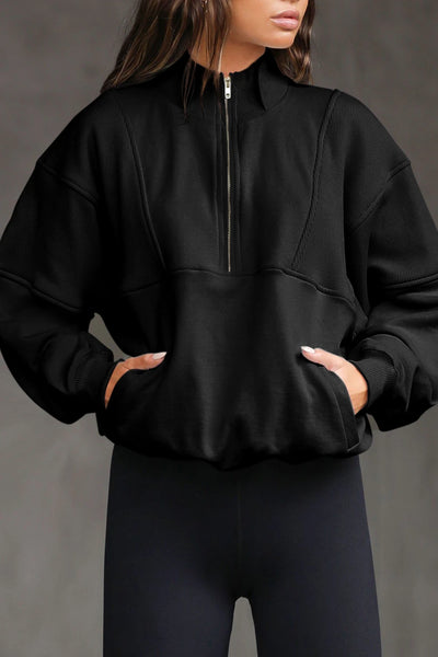 PREORDER Bowie Half Zip Sweatshirt