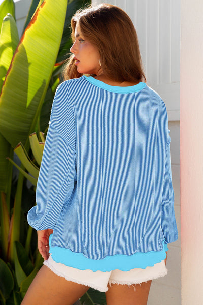 PREORDER Saylor Ribbed Pullover