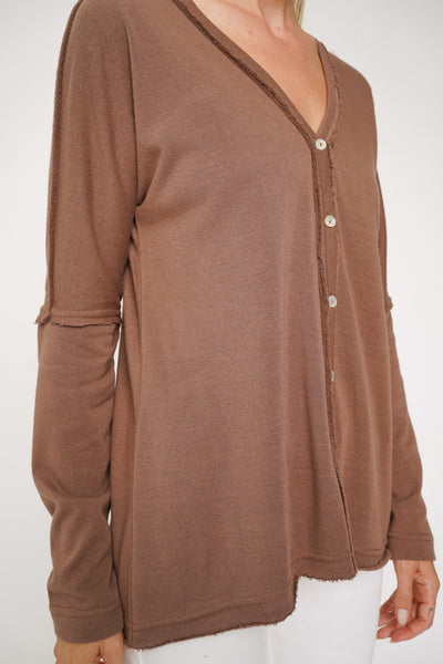 Brenna V Neck Cardigan