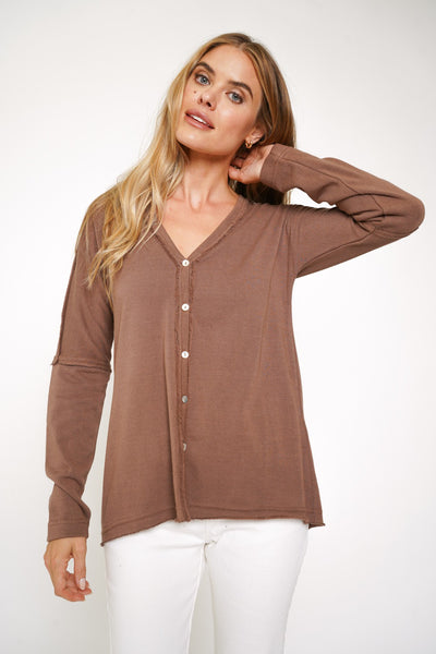 Brenna V Neck Cardigan