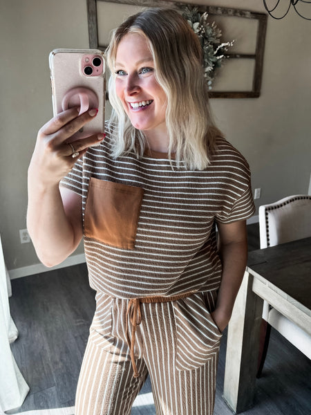 PREORDER Pamela Stripe Lounge Set
