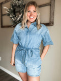 Wylie Denim Romper