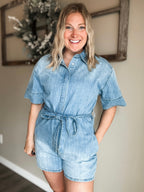 Wylie Denim Romper