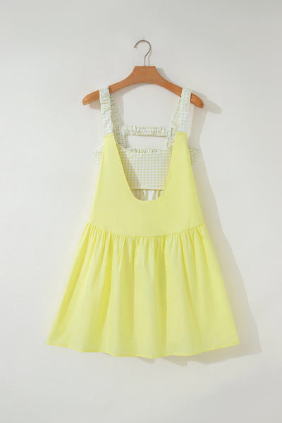 Set Point Gingham Active Dress - SIZE MEDIUM