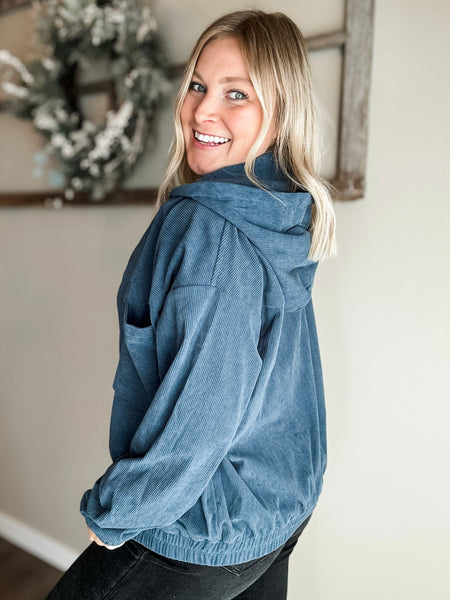 PREORDER Tenny Ribbed Zip Jacket