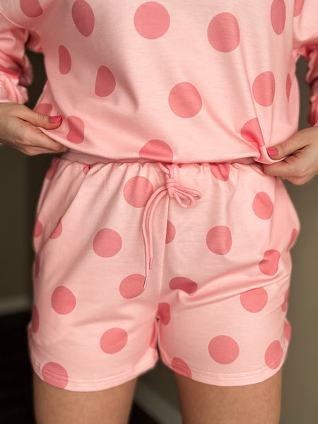 PREORDER Dotty Darling Short & Pullover Set