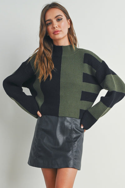 Vale Colorblock Sweater