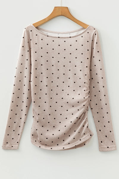 Shaley Polka Dot Top - SIZE MEDIUM