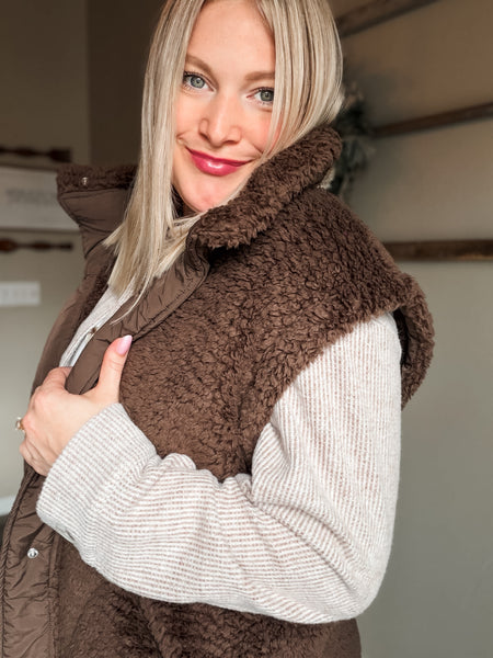 Roan Sherpa Vest