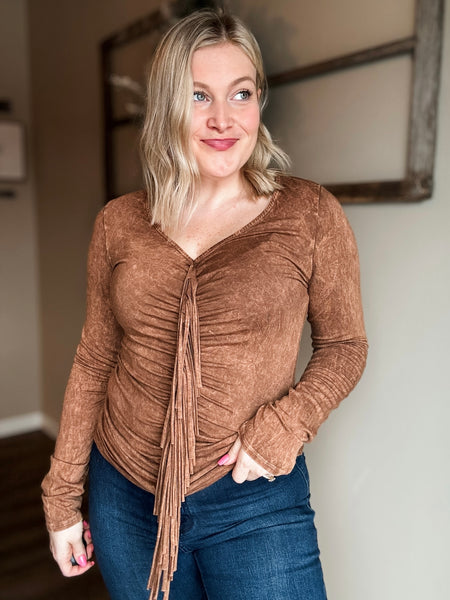 Mckenna Mineral Dyed Top
