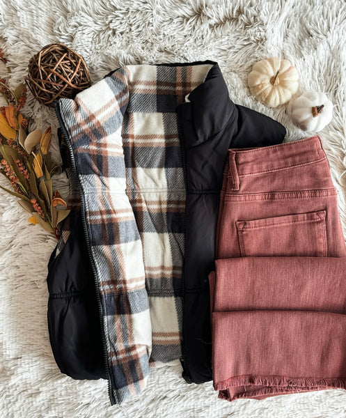 Denali Reversible Puffer Vest - SIZE LARGE