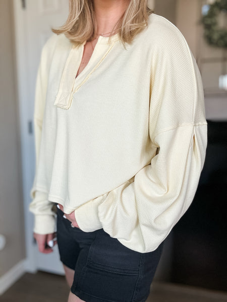 Holden Exposed Seam Pullover