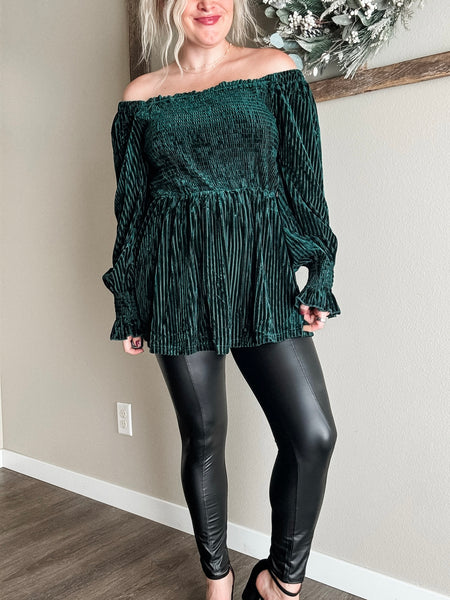 Xeni Faux Leather Leggings