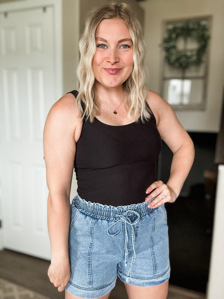 PREORDER Sinclair Smocked Waist Shorts