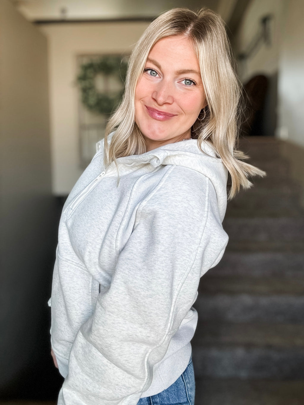 Drea Half Zip Hoodie