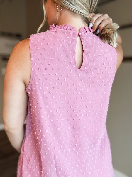 PREORDER Aubri Swiss Dot Tank