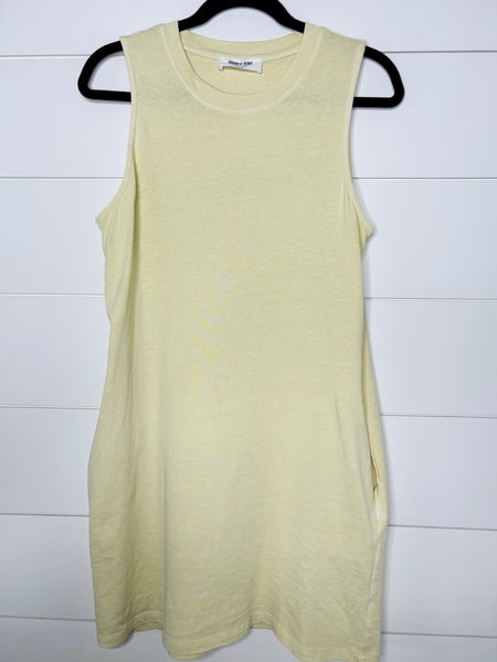 Lake Day Tank Dress - Banana