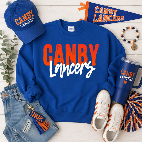 PREORDER Spiritwear Crewneck Sweatshirt - Canby Lancers