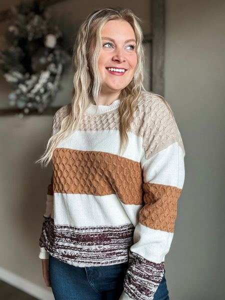 Morgan Bold Stripe Sweater