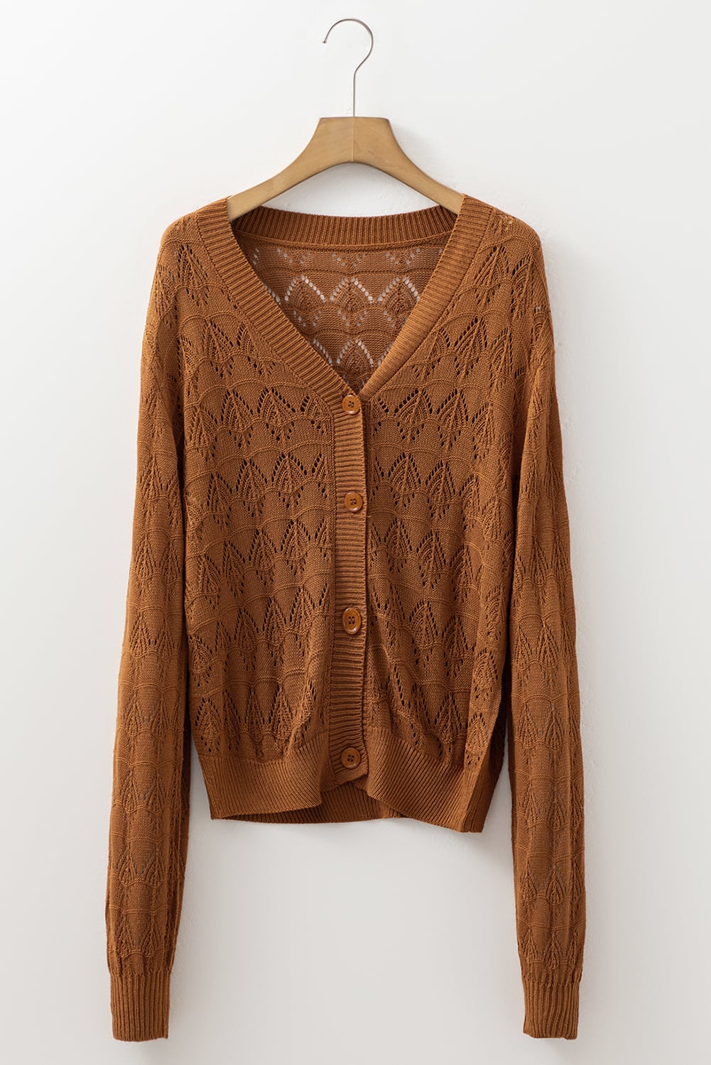 Langley Crochet Cardigan - SIZE MEDIUM