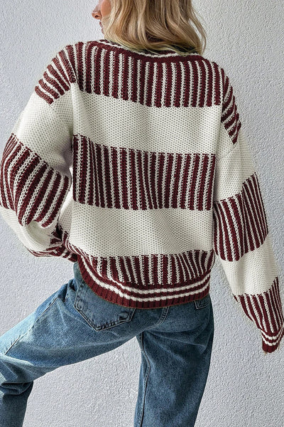 Clarke Two Tone Stripe Sweater