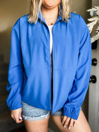 Navyn Cinch Peplum Jacket