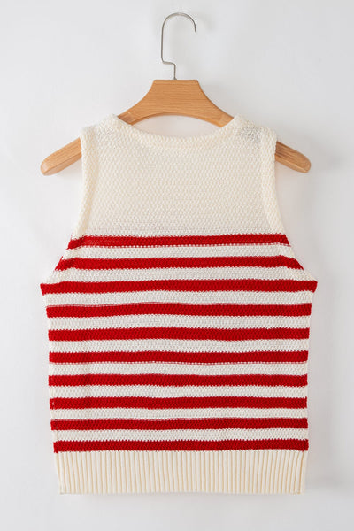 Marina Knit Tank - SIZE MEDIUM