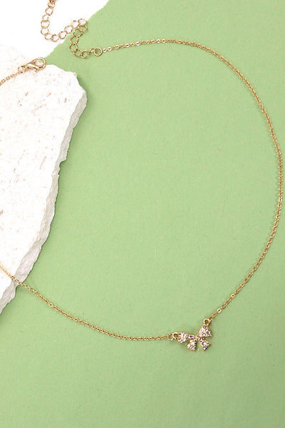 Amelie Bow Necklace