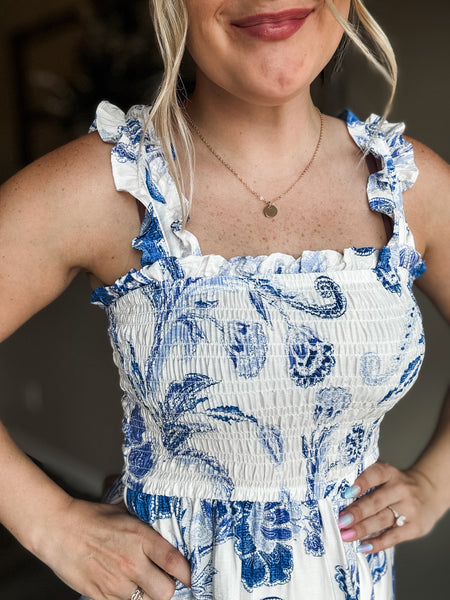 Julietta Floral Midi Dress
