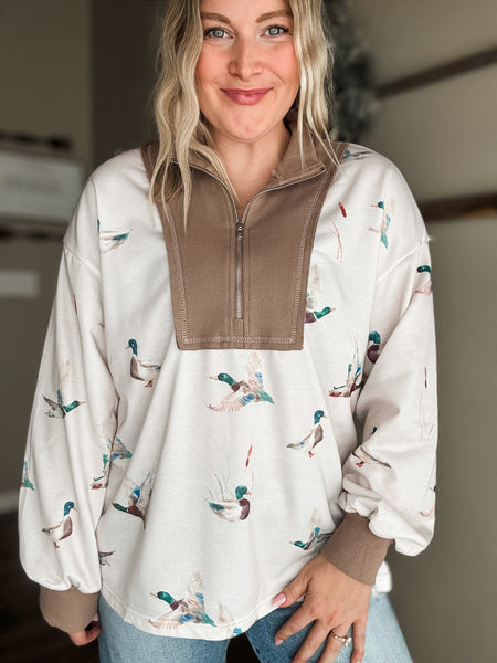PREORDER Dawson Mallard Half Zip Pullover