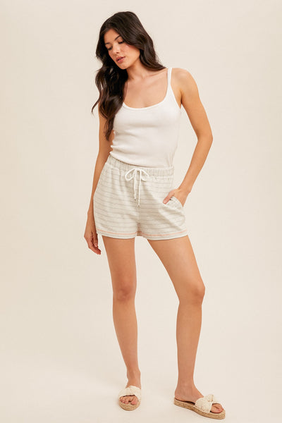 Harbor Striped Shorts