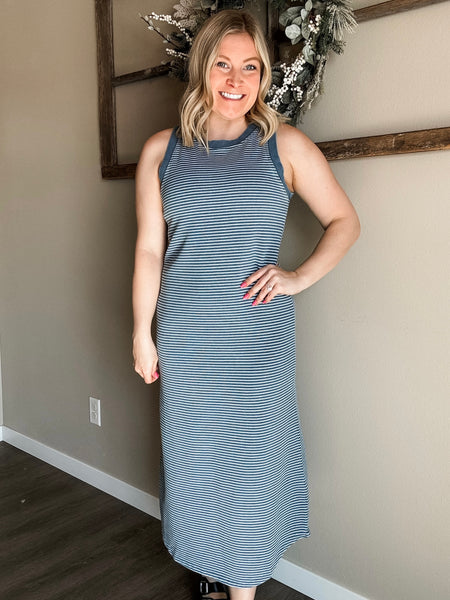 Pacific Breeze Midi Dress