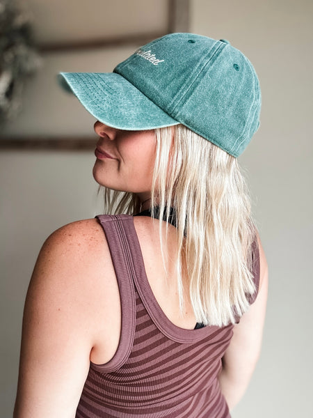 Embroidered Baseball Cap - Green