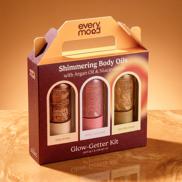 Glow-Getter Shimmering Body Oil Trio Set
